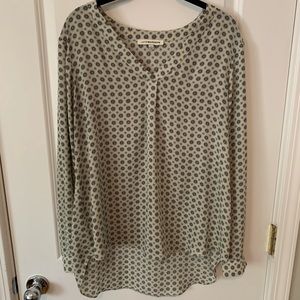 Women’s Pattern Blouse - High/Low